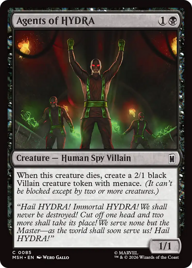 Agents of HYDRA [Marvel Super Heroes] | Clutch Gaming