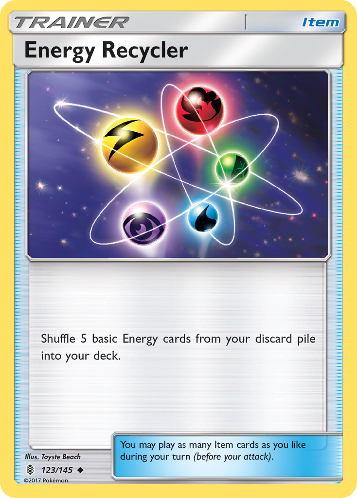 Energy Recycler (123/145) [Sun & Moon: Guardians Rising] | Clutch Gaming