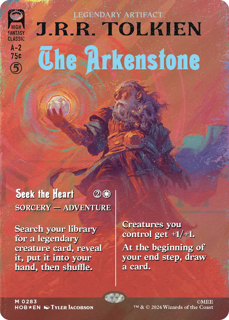 The Arkenstone (Borderless) (Surge Foil) [The Hobbit] | Clutch Gaming