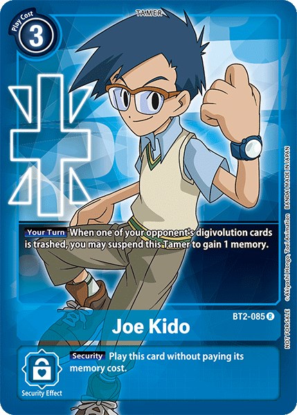 Joe Kido [BT2-085] (Official Tournament Pack Vol.3) [Release Special Booster Promos] | Clutch Gaming