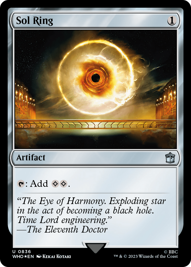 Sol Ring (Surge Foil) [Doctor Who] | Clutch Gaming