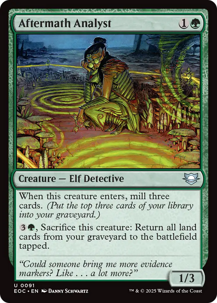 Aftermath Analyst [Edge of Eternities Commander] | Clutch Gaming