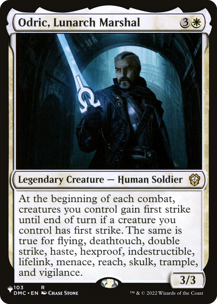 Odric, Lunarch Marshal (DMC) [The List] | Clutch Gaming