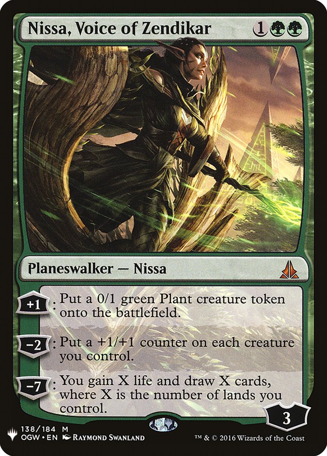 Nissa, Voice of Zendikar [Mystery Booster] | Clutch Gaming