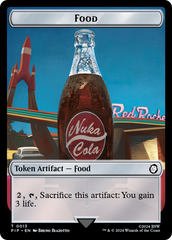 Settlement // Food (013) Double-Sided Token [Fallout Tokens] | Clutch Gaming