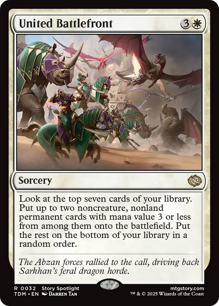 United Battlefront [Tarkir: Dragonstorm] | Clutch Gaming