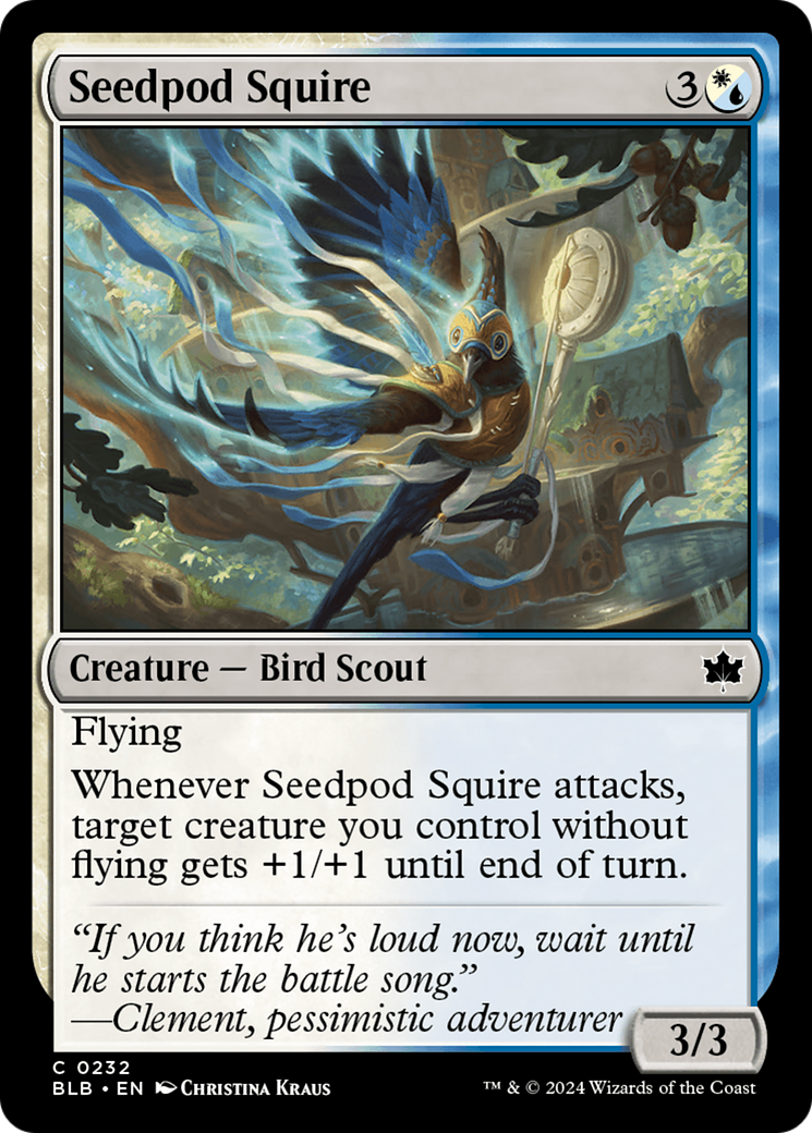 Seedpod Squire [Bloomburrow] | Clutch Gaming