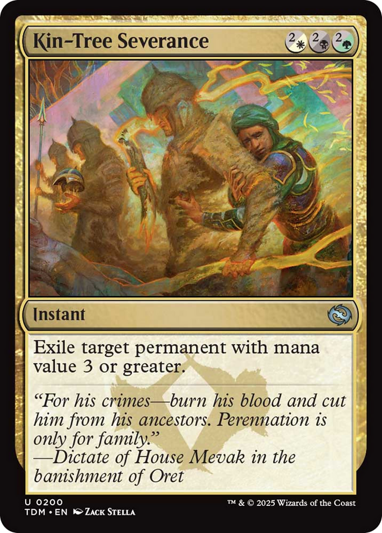 Kin-Tree Severance [Tarkir: Dragonstorm] | Clutch Gaming