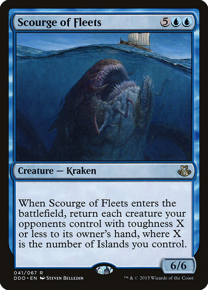 Scourge of Fleets [Duel Decks: Elspeth vs. Kiora] | Clutch Gaming