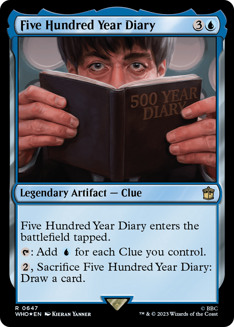 Five Hundred Year Diary (Surge Foil) [Doctor Who] | Clutch Gaming