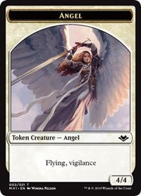 Angel (002) // Bird (003) Double-Sided Token [Modern Horizons Tokens] | Clutch Gaming