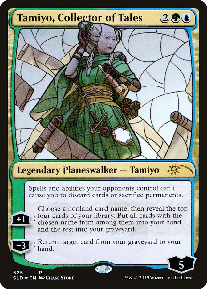 Tamiyo, Collector of Tales (Stained Glass) [Secret Lair Drop Promos] | Clutch Gaming