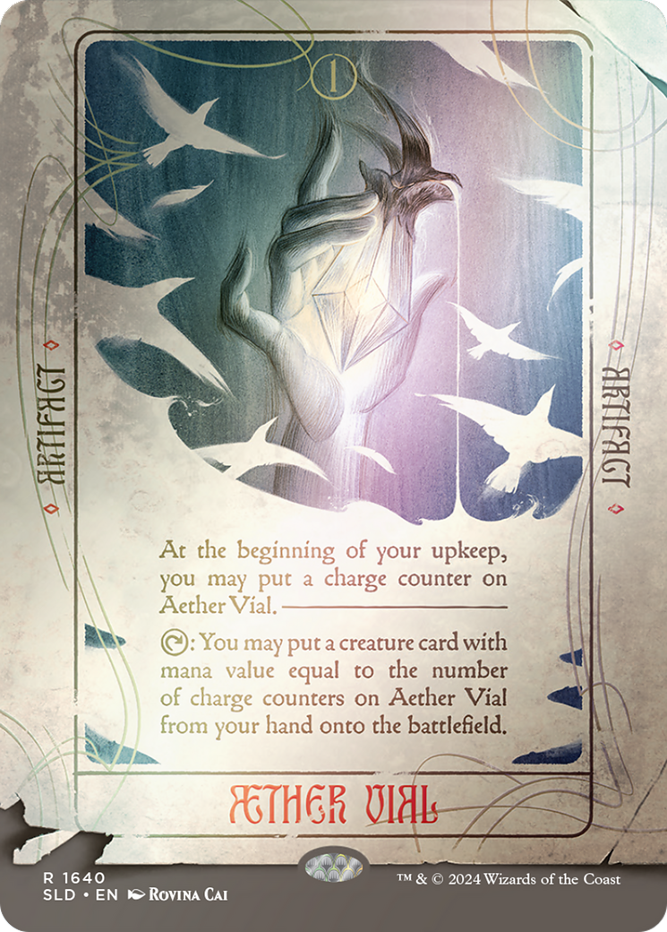 Aether Vial (Rainbow Foil) [Secret Lair Drop Series] | Clutch Gaming