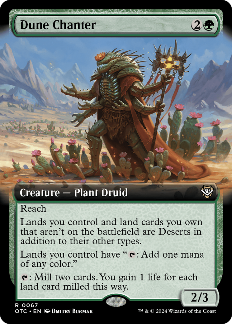 Dune Chanter (Extended Art) [Outlaws of Thunder Junction Commander] | Clutch Gaming