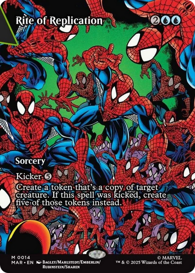 Rite of Replication (Borderless) [Marvel's Spider-Man: Eternal-Legal] | Clutch Gaming
