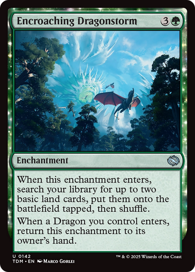 Encroaching Dragonstorm [Tarkir: Dragonstorm] | Clutch Gaming