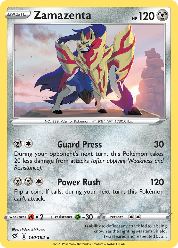 Zamazenta (140/192) [Sword & Shield: Rebel Clash] | Clutch Gaming