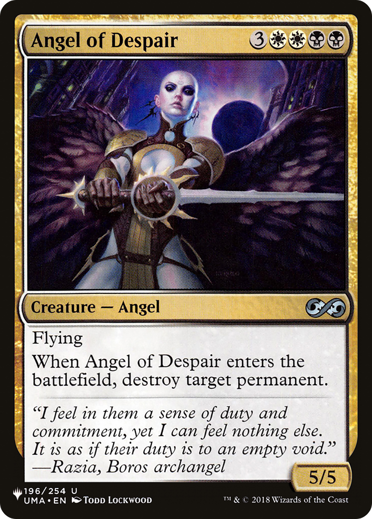 Angel of Despair [The List Reprints] | Clutch Gaming