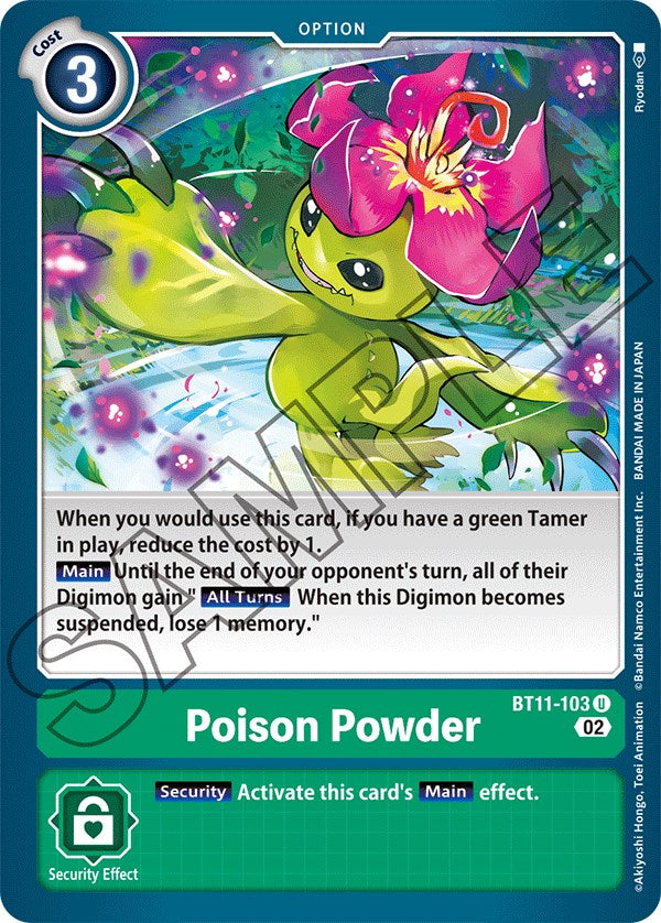 Poison Powder [BT11-103] [Dimensional Phase] | Clutch Gaming