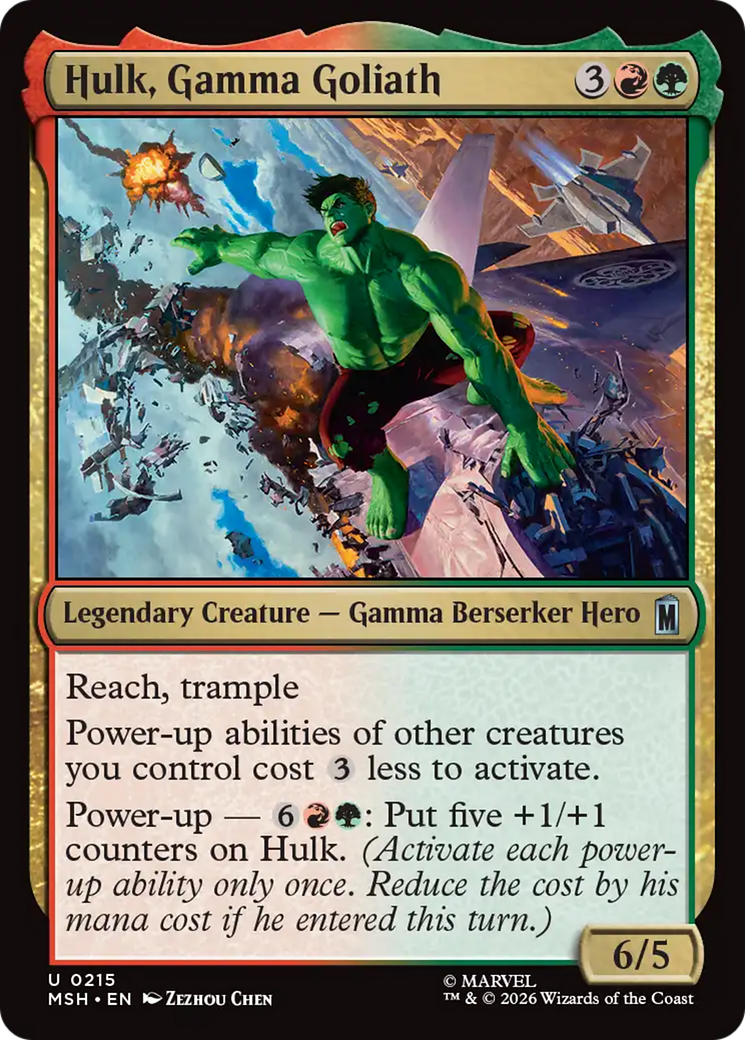 Hulk, Gamma Goliath [Marvel Super Heroes] | Clutch Gaming