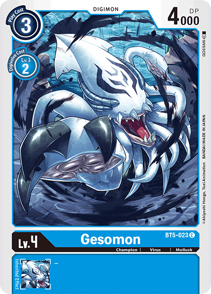 Gesomon [BT5-023] [Battle of Omni] | Clutch Gaming