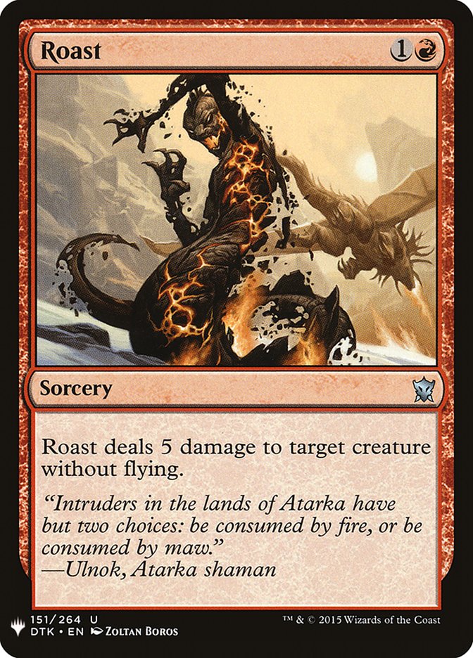 Roast [Mystery Booster] | Clutch Gaming