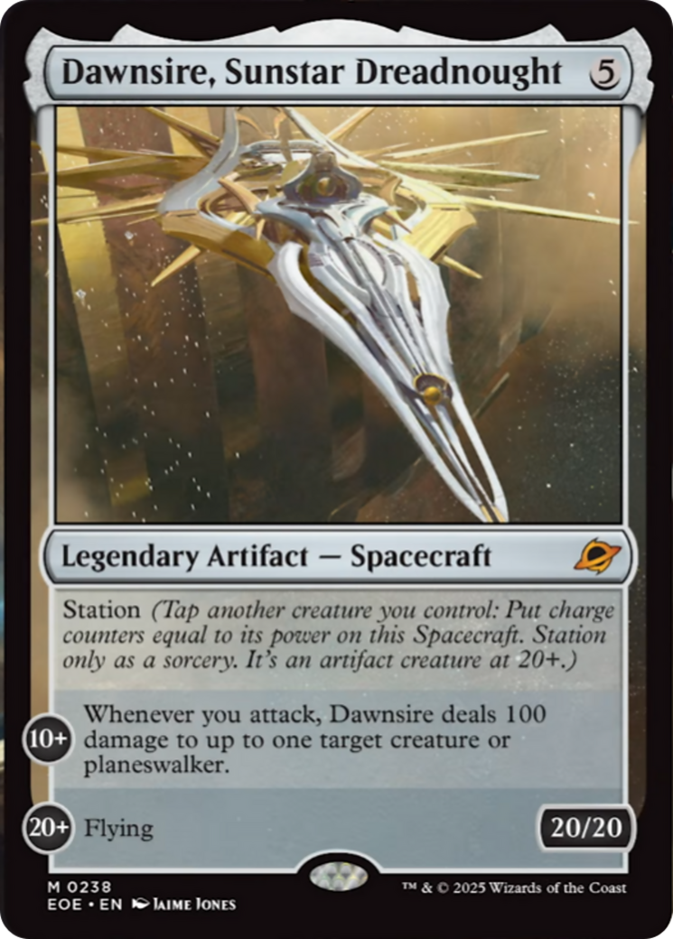 Dawnsire, Sunstar Dreadnought [Edge of Eternities] | Clutch Gaming