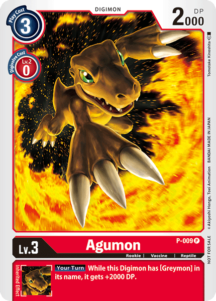 Agumon [P-009] [Promotional Cards] | Clutch Gaming