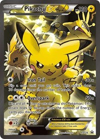 Pikachu EX (XY124) (Jumbo Card) [XY: Black Star Promos] | Clutch Gaming