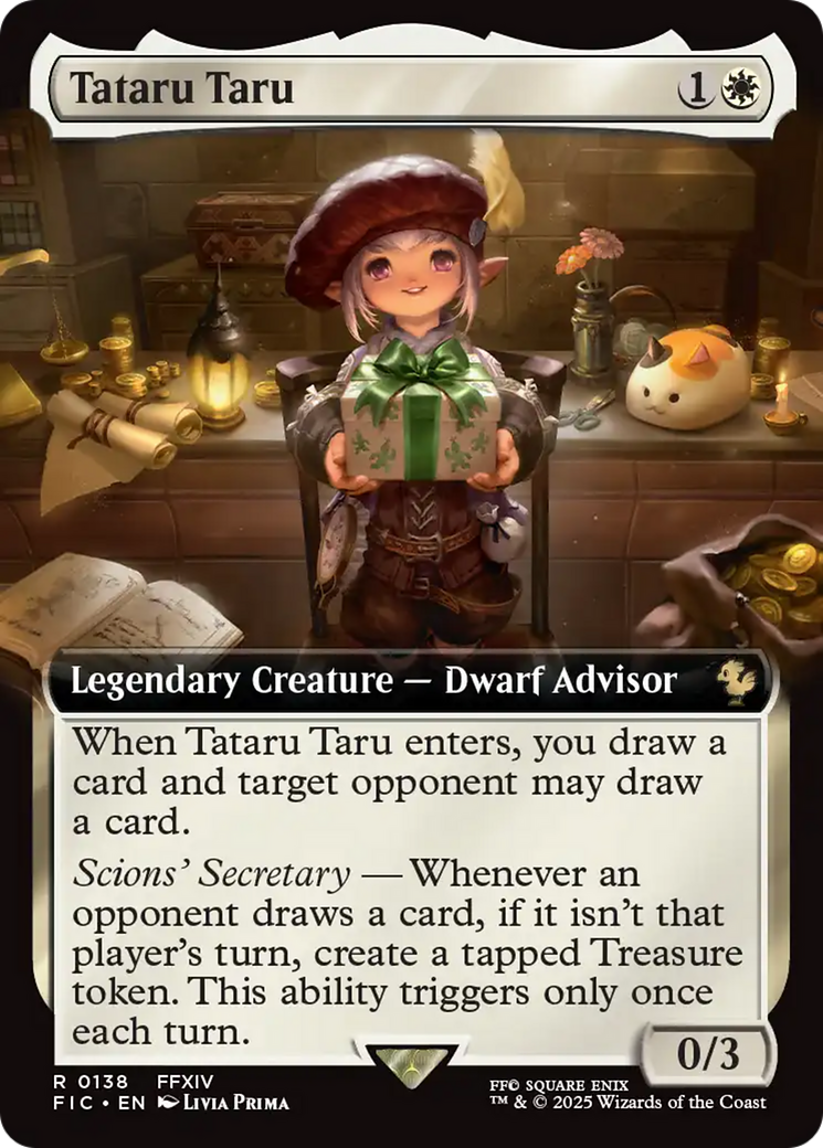 Tataru Taru (Extended Art) [FINAL FANTASY Commander] | Clutch Gaming