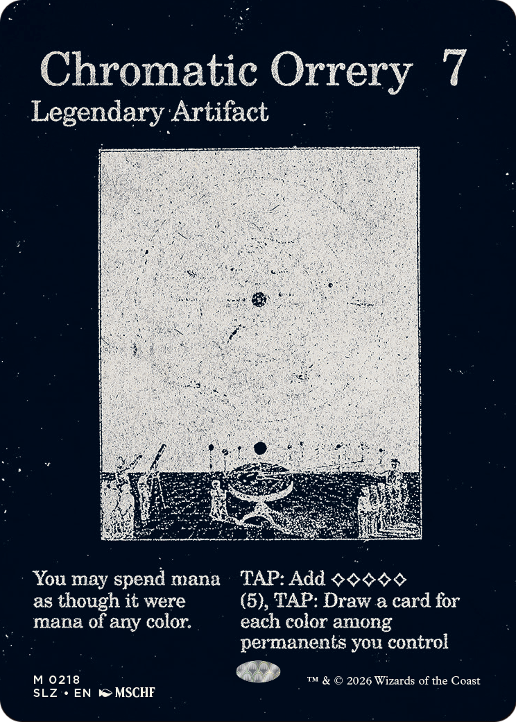 Chromatic Orrery (0218) [Secret Lair x MSCHF: The Zeta Set] | Clutch Gaming