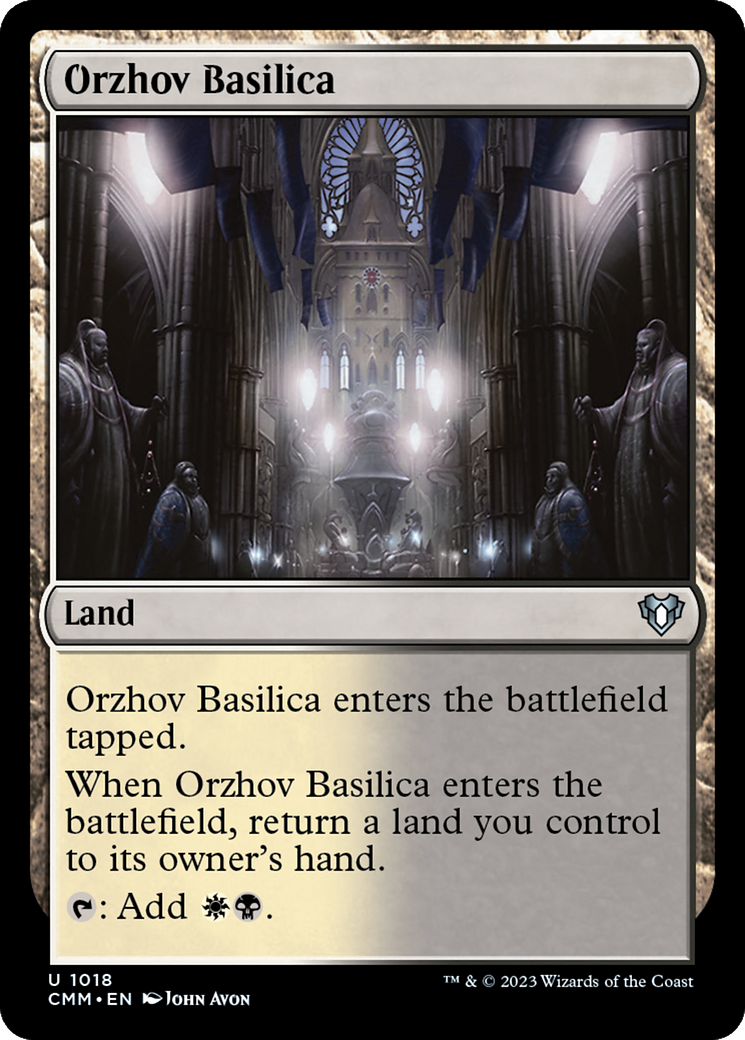 Orzhov Basilica [Commander Masters] | Clutch Gaming