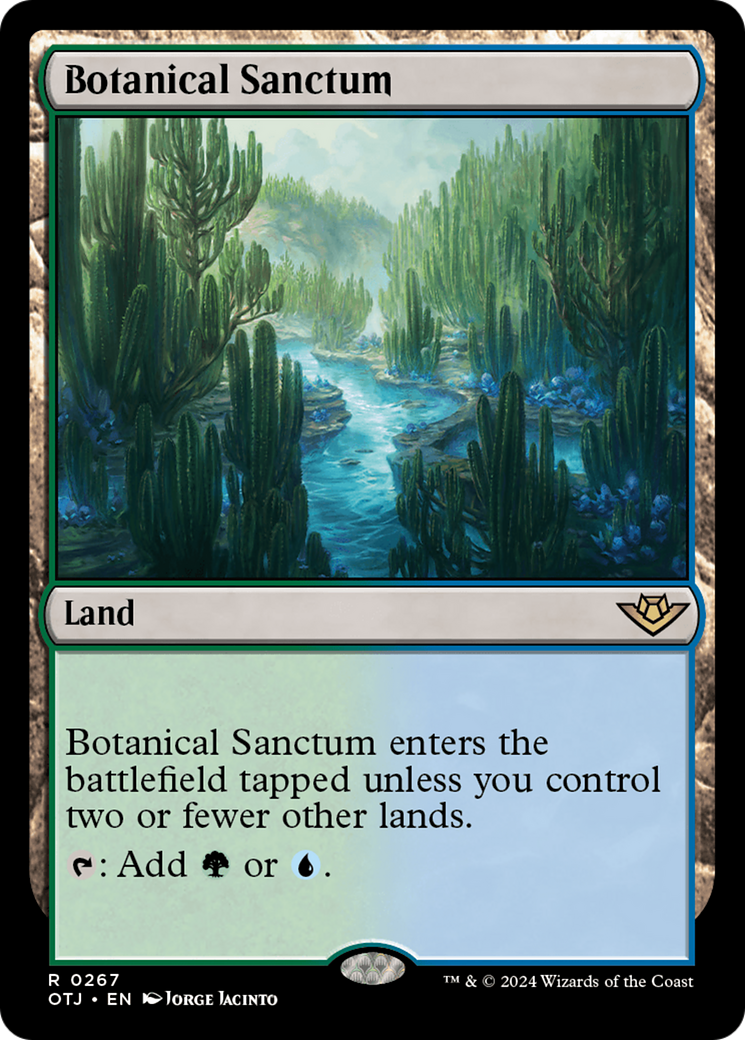 Botanical Sanctum [Outlaws of Thunder Junction] | Clutch Gaming