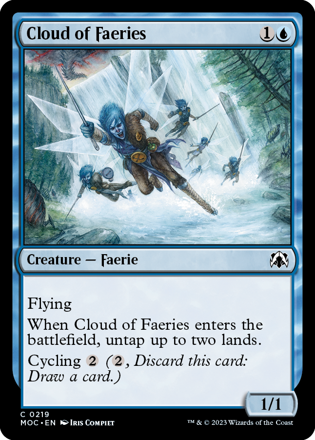 Cloud of Faeries [March of the Machine Commander] | Clutch Gaming