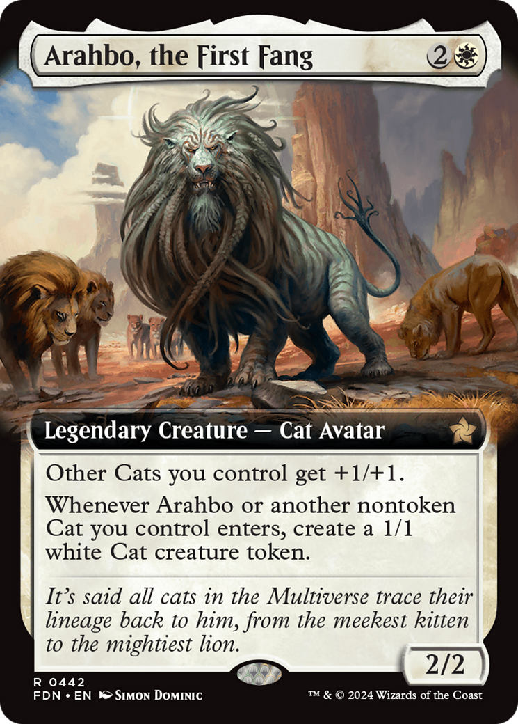 Arahbo, the First Fang (Extended Art) [Foundations] | Clutch Gaming