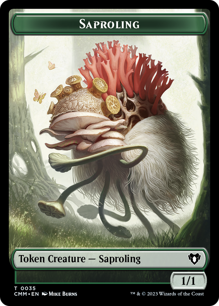 Saproling Token [Commander Masters Tokens] | Clutch Gaming