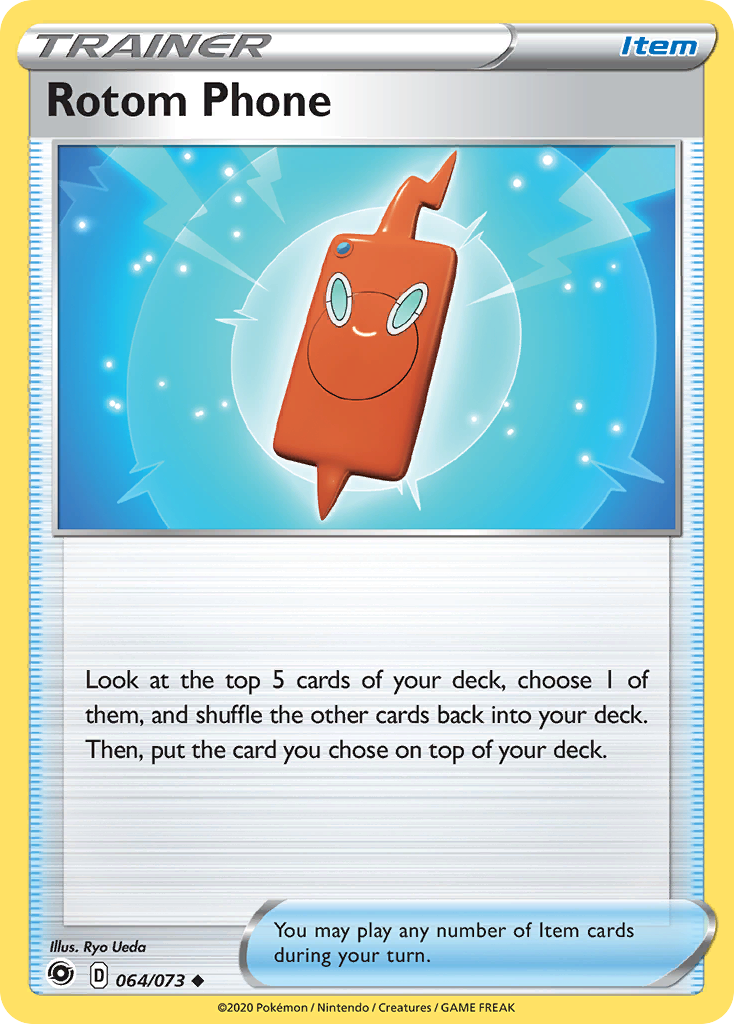 Rotom Phone (064/073) [Sword & Shield: Champion's Path] | Clutch Gaming