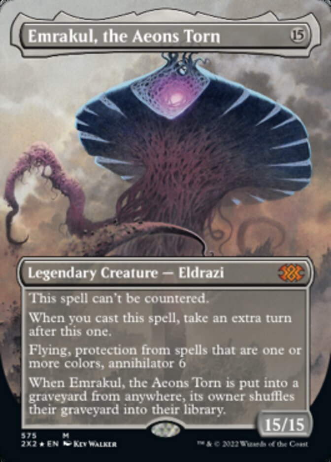 Emrakul, the Aeons Torn (Textured Foil) [Double Masters 2022] | Clutch Gaming