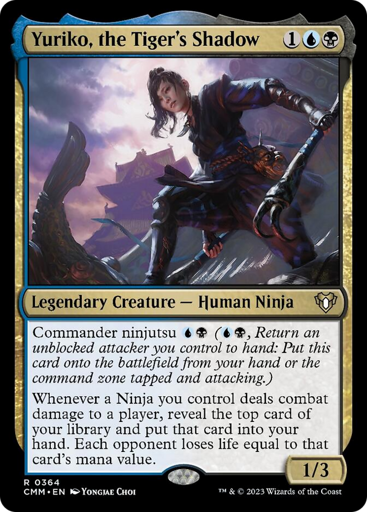 Yuriko, the Tiger's Shadow [Commander Masters] | Clutch Gaming