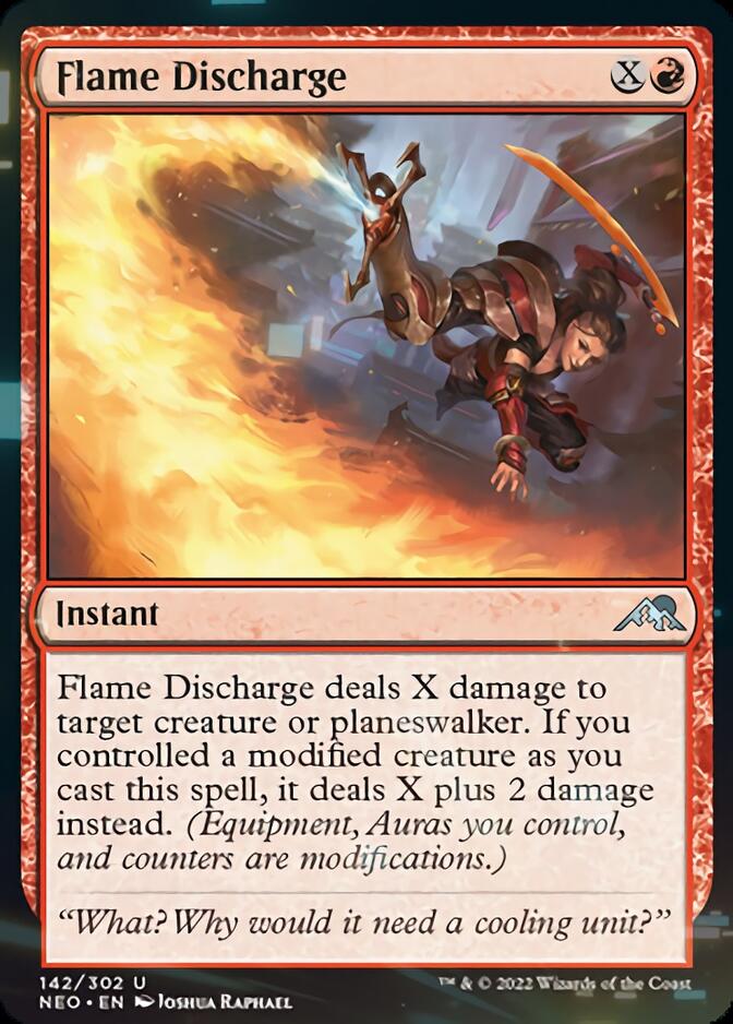 Flame Discharge [Kamigawa: Neon Dynasty] | Clutch Gaming