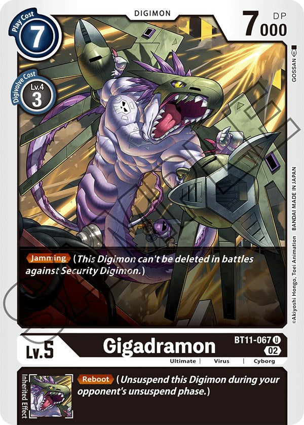 Gigadramon [BT11-067] [Dimensional Phase] | Clutch Gaming