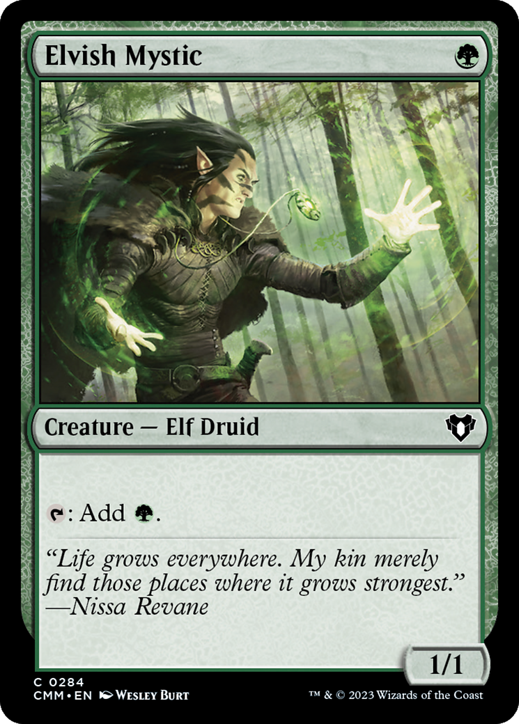 Elvish Mystic [Commander Masters] | Clutch Gaming