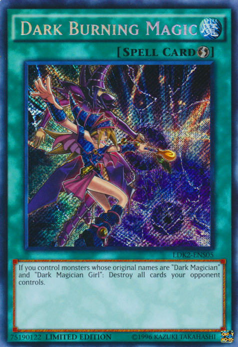 Dark Burning Magic [LDK2-ENS05] Secret Rare | Clutch Gaming