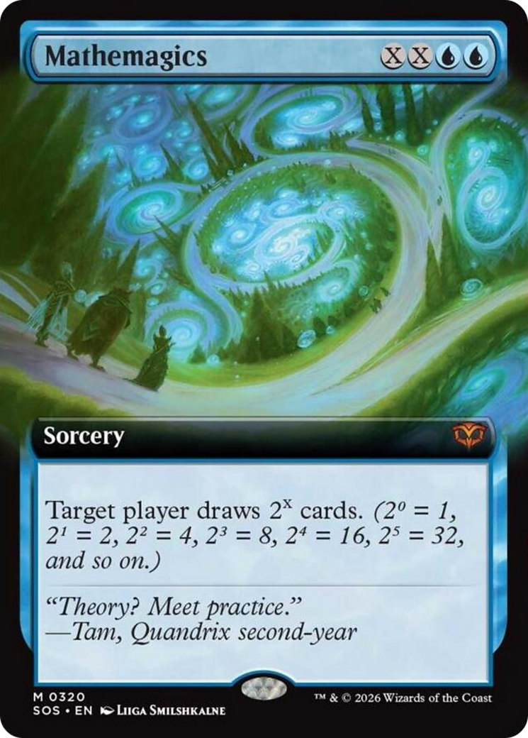 Mathemagics (Extended Art) [Secrets of Strixhaven] | Clutch Gaming