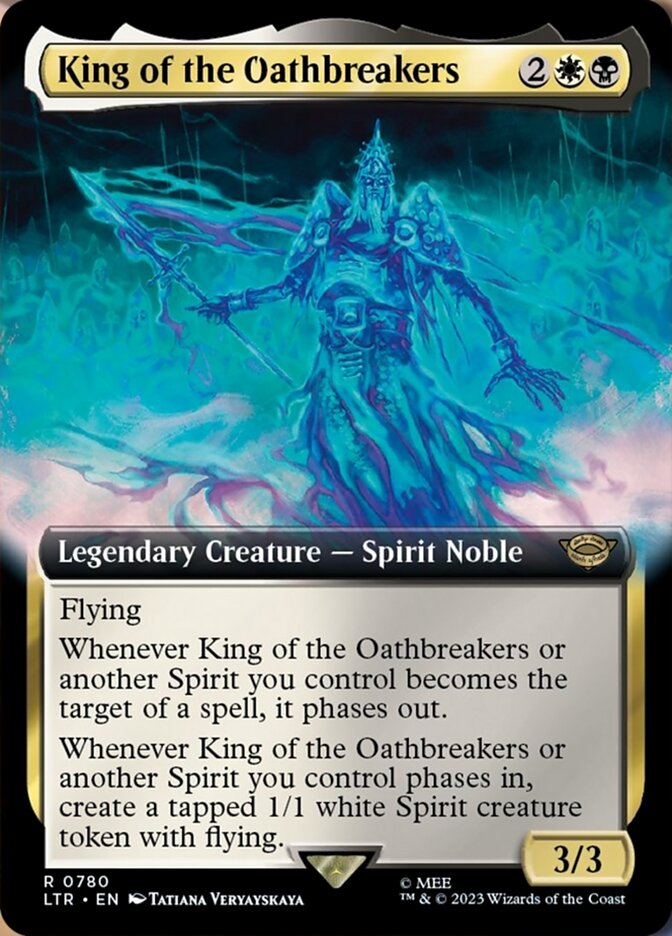 King of the Oathbreakers (Extended Art) (Surge Foil) [The Lord of the Rings: Tales of Middle-Earth] | Clutch Gaming