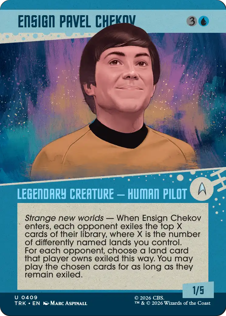 Ensign Pavel Chekov (Showcase) [Star Trek] | Clutch Gaming
