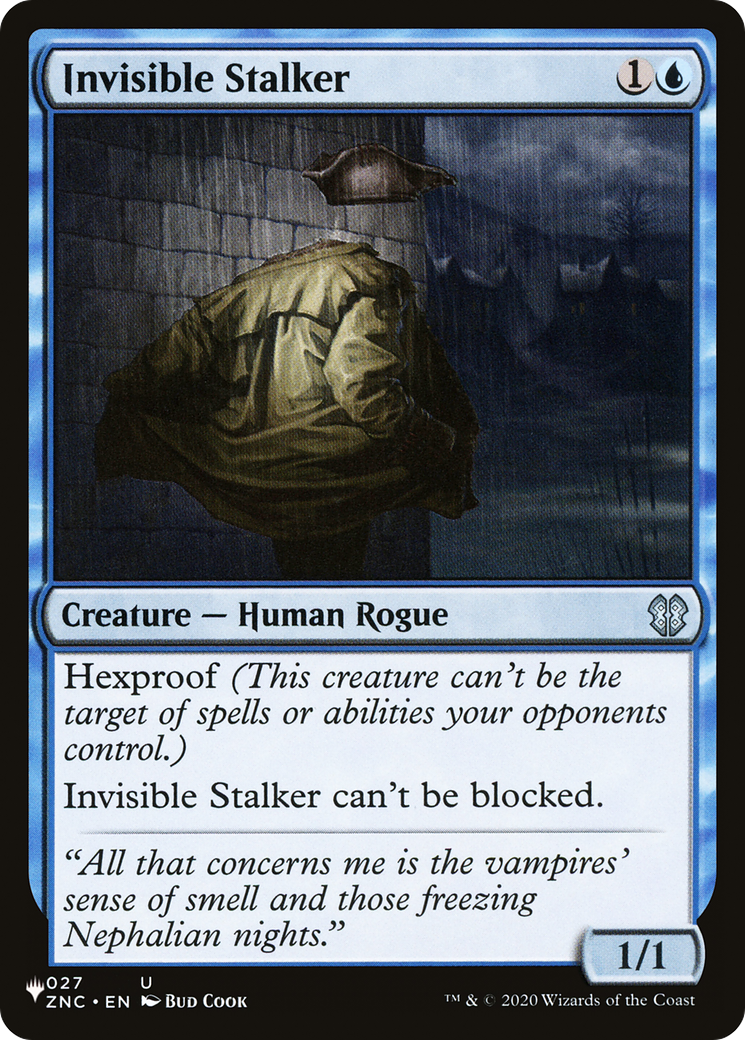 Invisible Stalker (ZNC) [The List Reprints] | Clutch Gaming