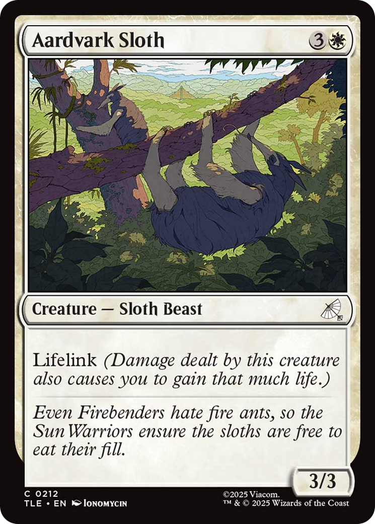 Aardvark Sloth [Avatar: The Last Airbender: Eternal-Legal] | Clutch Gaming