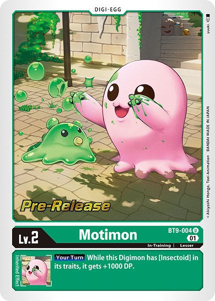 Motimon [BT9-004] [X Record Pre-Release Promos] | Clutch Gaming