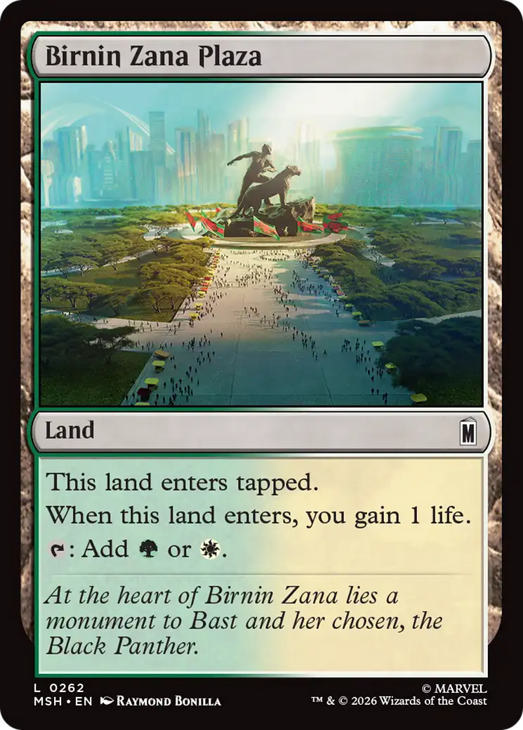 Birnin Zana Plaza [Marvel Super Heroes] | Clutch Gaming